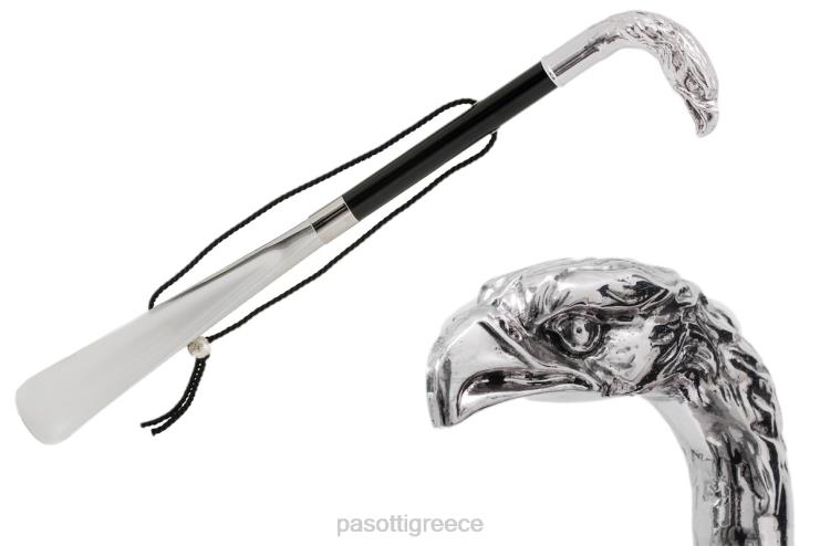 αξεσουάρ PASOTTI cs w18 - ασημένιο κέρατο παπουτσιού αετού 2N6B8267 για άνδρες και γυναίκες
