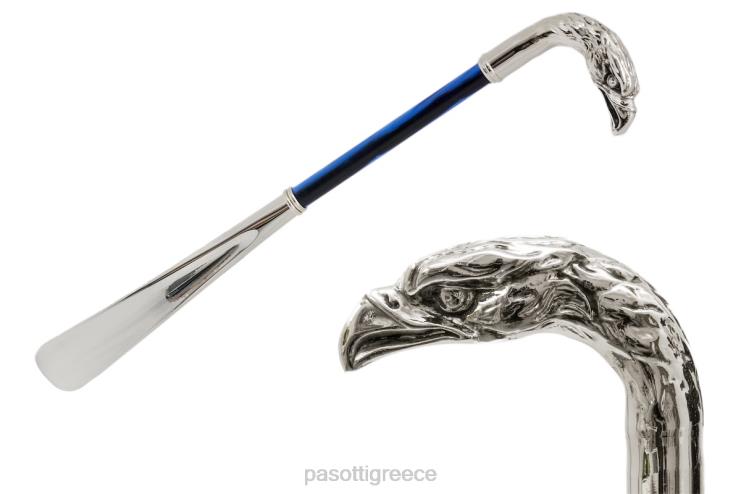 αξεσουάρ PASOTTI cs w18pb - ασημένιο κέρατο παπουτσιού αετού 2N6B8295 για άνδρες και γυναίκες