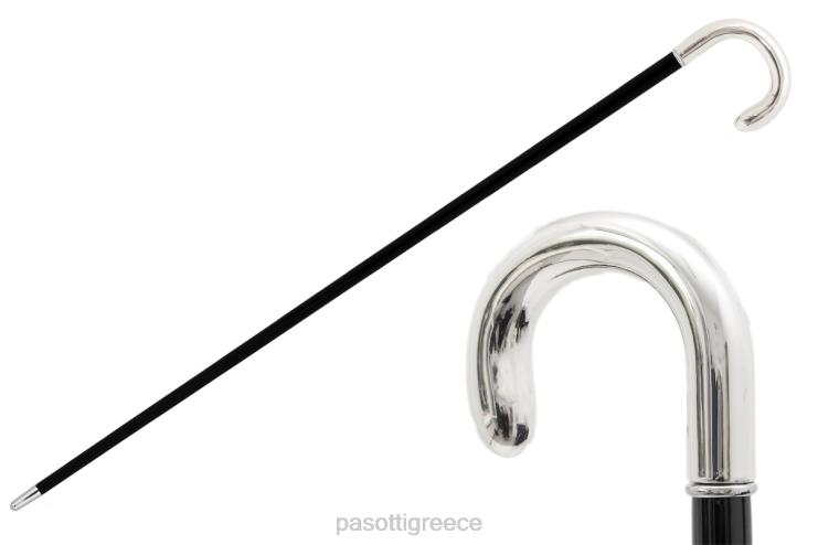 αξεσουάρ PASOTTI ba w16 - ασημένιο μπαστούνι dandy 2N6B8232 για άνδρες και γυναίκες