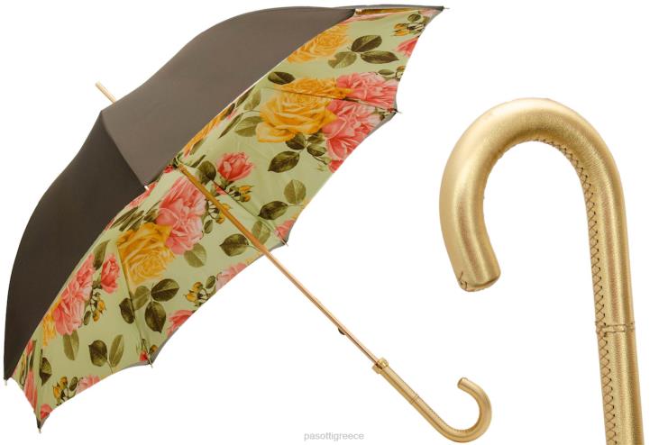 ομπρέλα | PASOTTI 189 54740-88 i35 - ομπρέλα με κίτρινα τριαντάφυλλα 2N6B8358 γυναίκες