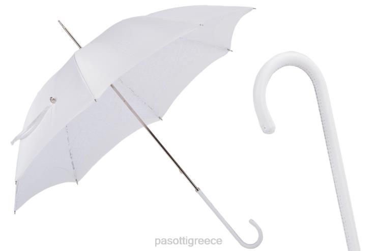 ομπρέλα | PASOTTI 386ni plat-1 p - λευκή ομπρέλα γάμου με δαντέλα 2N6B8634 γυναίκες