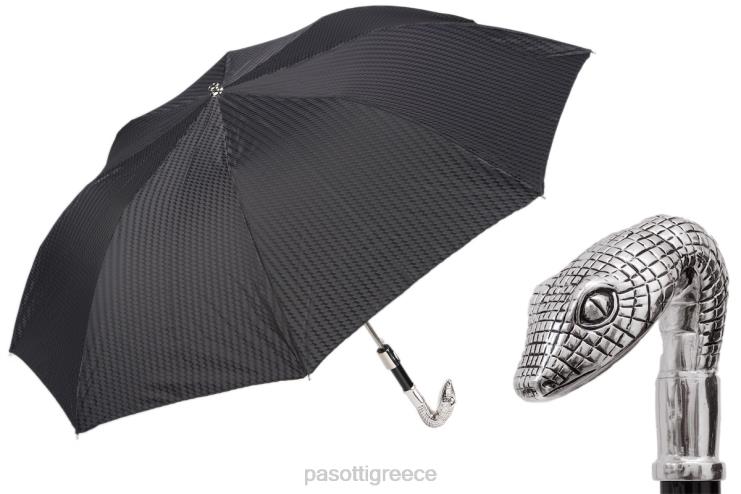 ομπρέλα | PASOTTI 64 6277-1 w31 - πτυσσόμενη ομπρέλα με κεφάλι φιδιού 2N6B8182 άνδρες