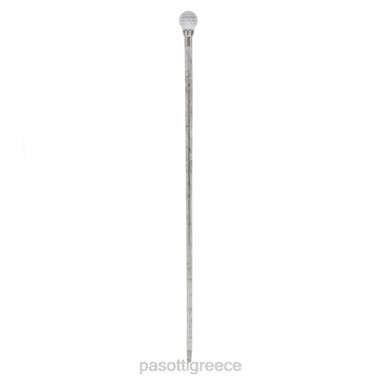 αξεσουάρ PASOTTI ba w01ar - μπαστούνι από κρυστάλλινο μπαστούνι ασημί άξονας 2N6B8241 για άνδρες και γυναίκες