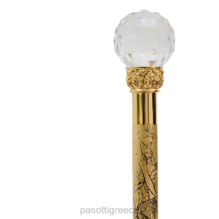 αξεσουάρ PASOTTI ba w01or - μπαστούνι κρυστάλλινης μπάλας χρυσός άξονας 2N6B8234 για άνδρες και γυναίκες