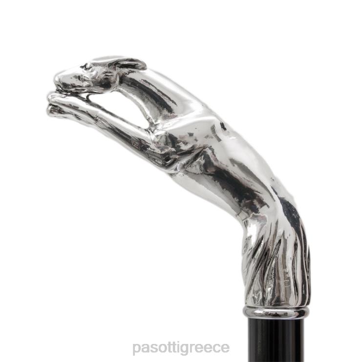 αξεσουάρ PASOTTI ba w10 - ασημένιο μπαστούνι λαγωνικό 2N6B8254 για άνδρες και γυναίκες