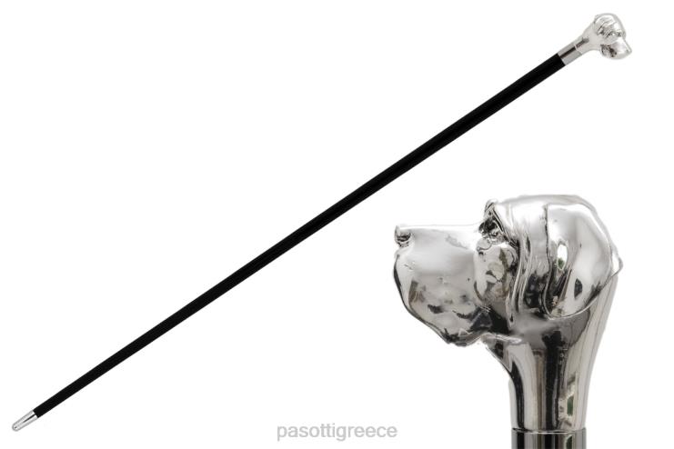 αξεσουάρ PASOTTI ba w27 - ασημένιο μπαστούνι Λαμπραντόρ 2N6B8233 για άνδρες και γυναίκες