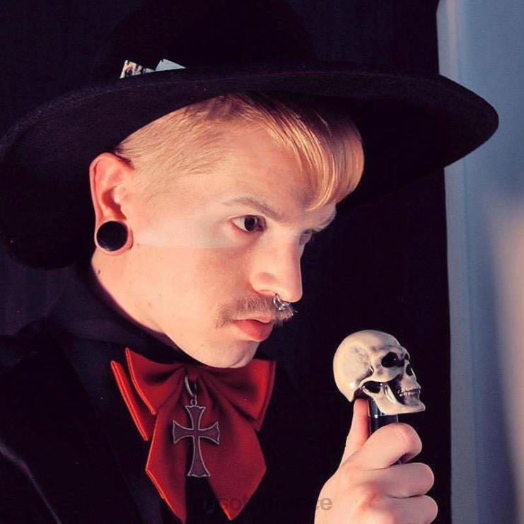 αξεσουάρ PASOTTI ba w33os - οστέινο μπαστούνι κρανίου 2N6B8245 για άνδρες και γυναίκες