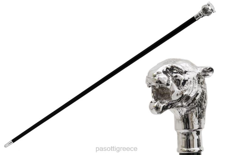 αξεσουάρ PASOTTI ba w35 - ασημένιο μπαστούνι τίγρης 2N6B8230 για άνδρες και γυναίκες