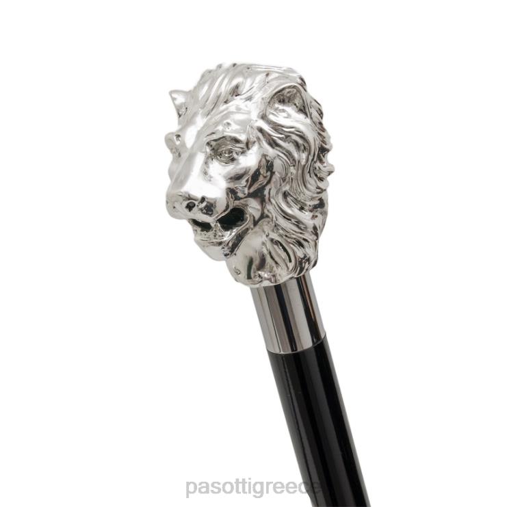 αξεσουάρ PASOTTI ba w37 - ασημένιο μπαστούνι λιονταριού 2N6B8199 για άνδρες και γυναίκες