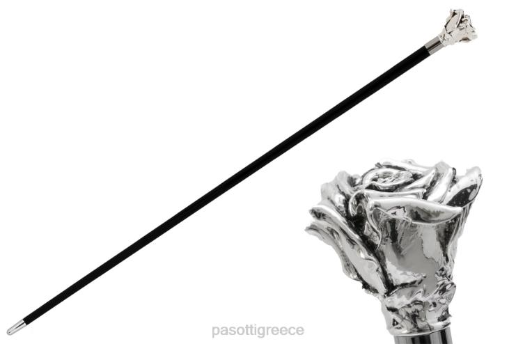 αξεσουάρ PASOTTI ba w43 - ασημένιο τριαντάφυλλο μπαστούνι 2N6B8204 για άνδρες και γυναίκες