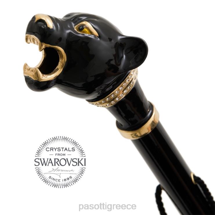 αξεσουάρ PASOTTI cs k1ne - μαύρος πάνθηρας παπουτσιού 2N6B8282 για άνδρες και γυναίκες