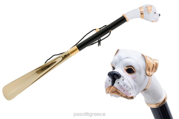 αξεσουάρ PASOTTI cs k22bi - λευκό μπόξερ κόρνα παπουτσιού 2N6B8278 για άνδρες και γυναίκες