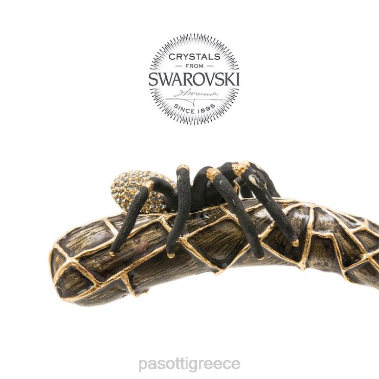 αξεσουάρ PASOTTI cs k38 - πολυτελές swarovski αράχνη παπουτσιού 2N6B8300 για άνδρες και γυναίκες