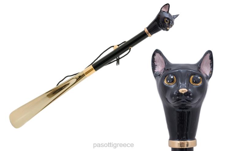 αξεσουάρ PASOTTI cs k49 - κέρατο παπουτσιού μαύρης γάτας 2N6B8264 για άνδρες και γυναίκες