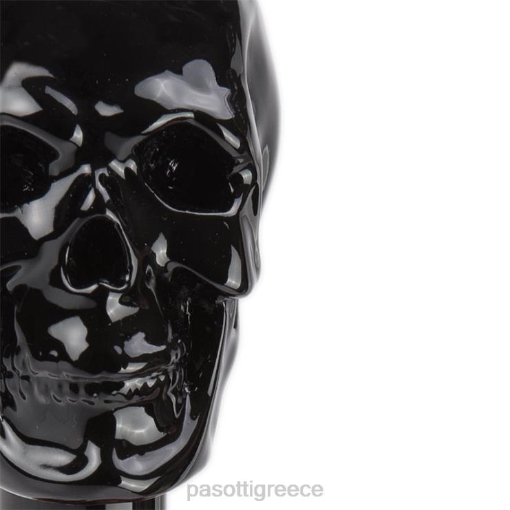αξεσουάρ PASOTTI cs w33ne - μαύρο κέρατο παπουτσιού κρανίου 2N6B8302 για άνδρες και γυναίκες