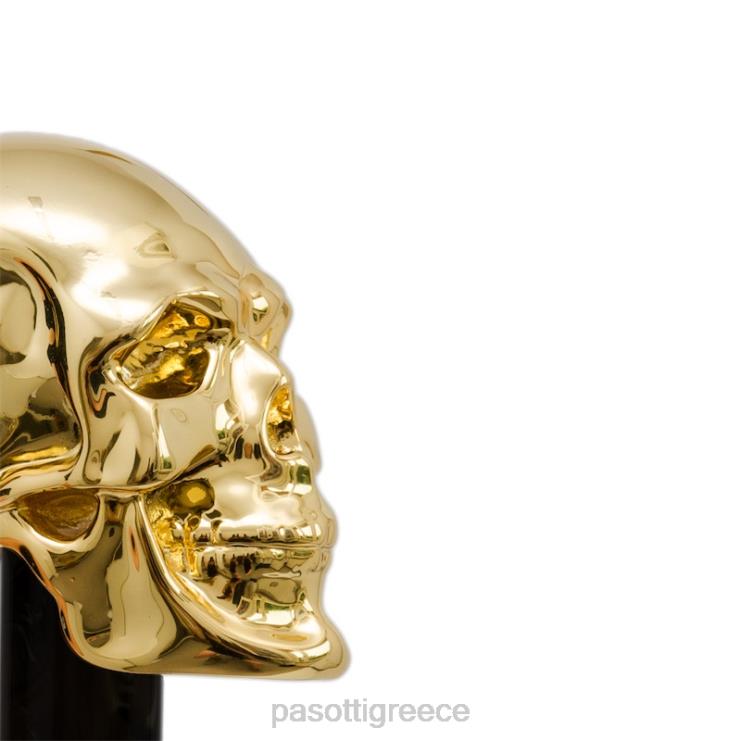 αξεσουάρ PASOTTI cs w33or - χρυσό κρανίο παπουτσιών 2N6B8277 για άνδρες και γυναίκες