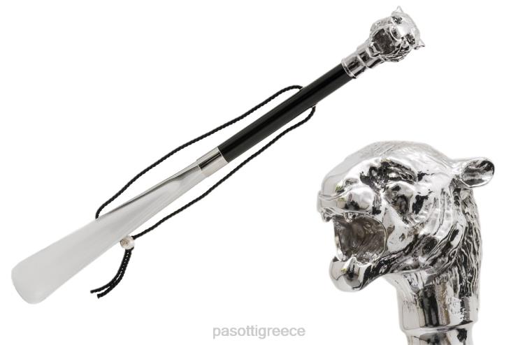 αξεσουάρ PASOTTI cs w35 - ασημένιο κέρατο παπουτσιών τίγρης 2N6B8263 για άνδρες και γυναίκες