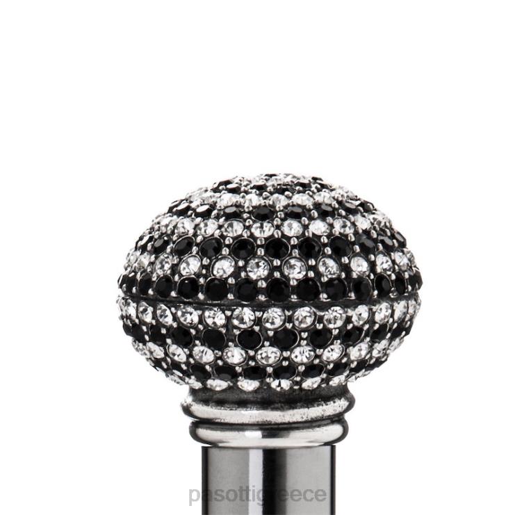 αξεσουάρ PASOTTI cs w71bn - δίχρωμο κόρνα παπουτσιού με λαβή swarovski 2N6B8306 για άνδρες και γυναίκες