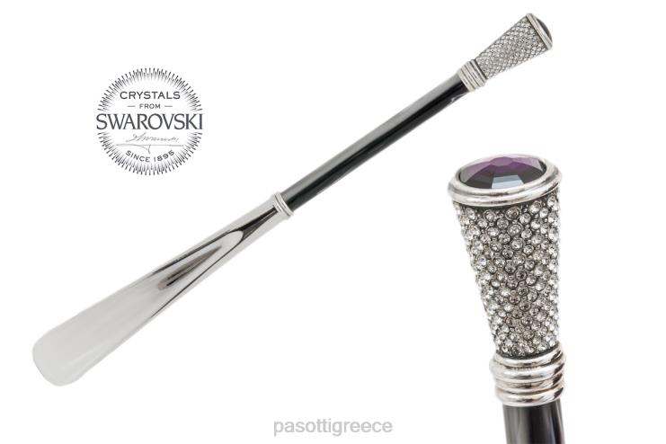 αξεσουάρ PASOTTI cs w72pg - κόρνα παπουτσιού από κρύσταλλα swarovski 2N6B8303 για άνδρες και γυναίκες