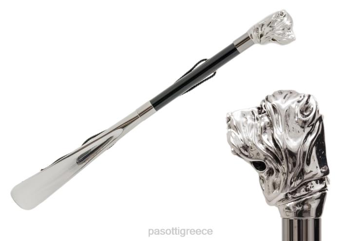 αξεσουάρ PASOTTI cs w96 - ασημένιο μαντρόσκυλο παπουτσιών 2N6B8288 για άνδρες και γυναίκες